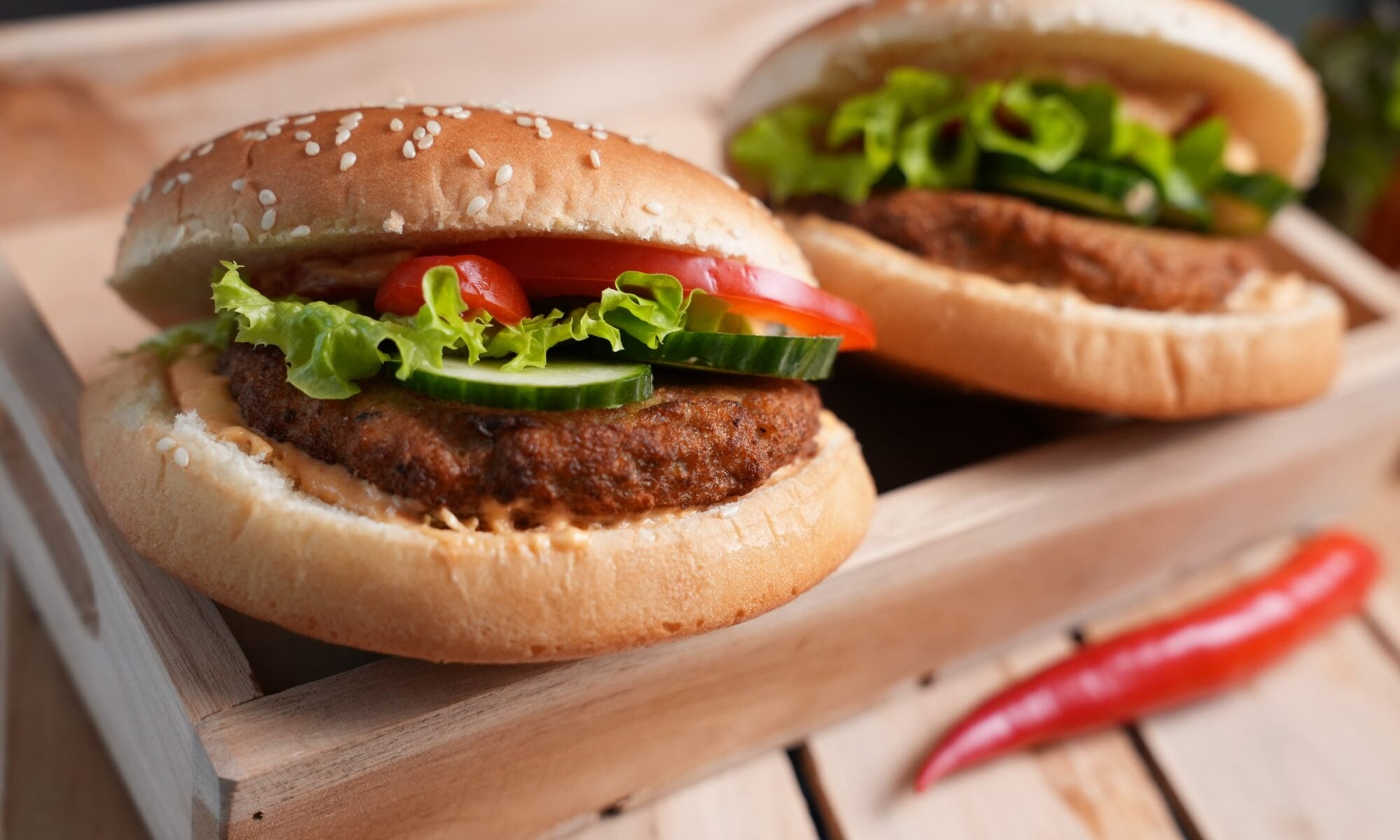 Salmon Burger