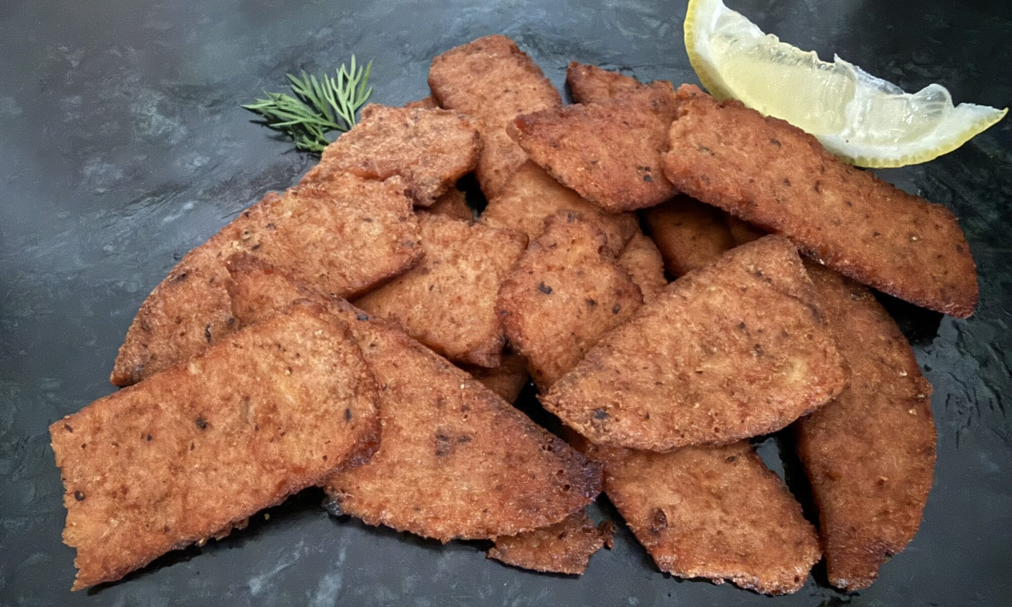 Salmon kebab