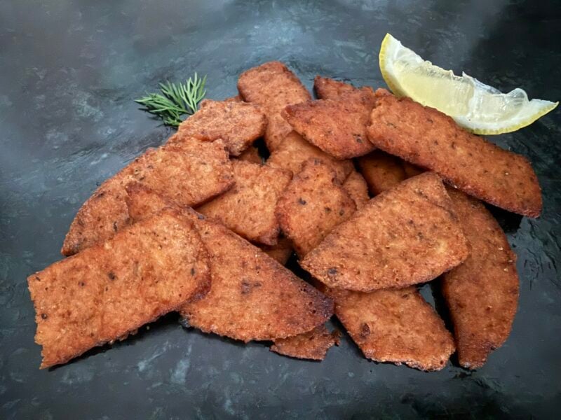 Salmon kebab