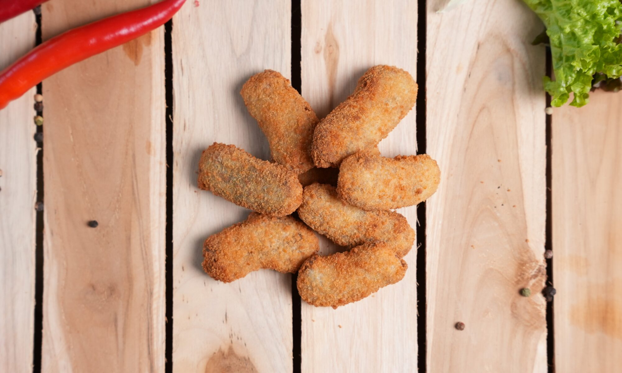 Classic salmon nuggets