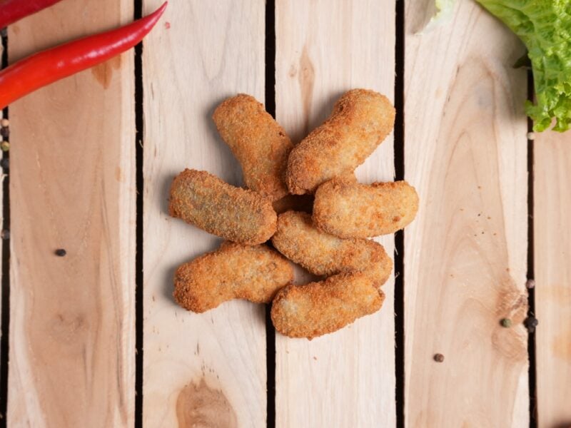 Classic salmon nuggets